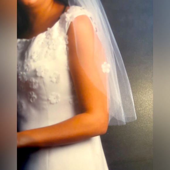 Vintage Vera Wang Wedding Gown - Picture 5 of 12